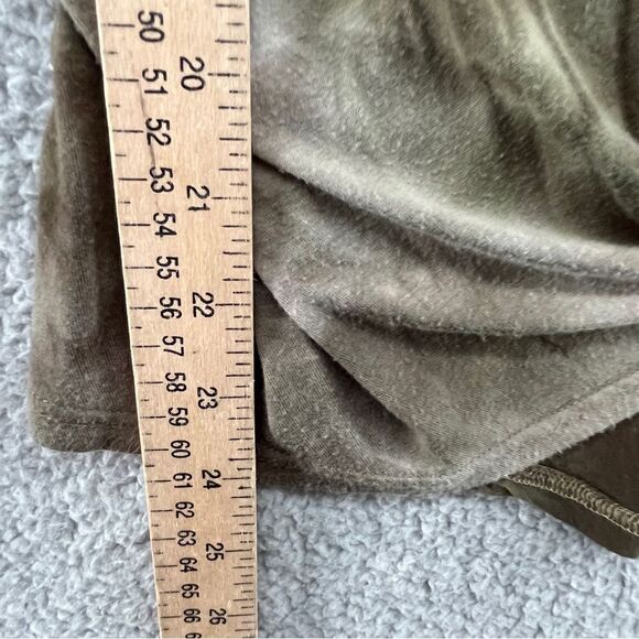 Lavender Field Tie Dye Knot Top Boho Womens Large - Picture 8 of 10